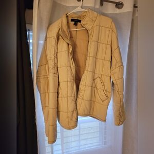 Forever 21 Dolman Jacket Free People Dupe Beige